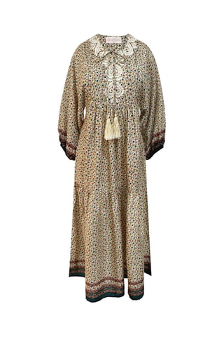 Vestido comprido Bonnie - Caqui - Verde