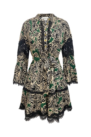 Vestido curto Agatha - Preto - Preto