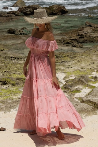 Vestido comprido Kate - Rosa - Rosa