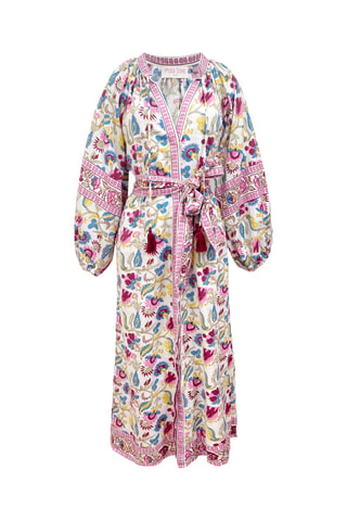 Vestido comprido Colombian Dreams - Multicor