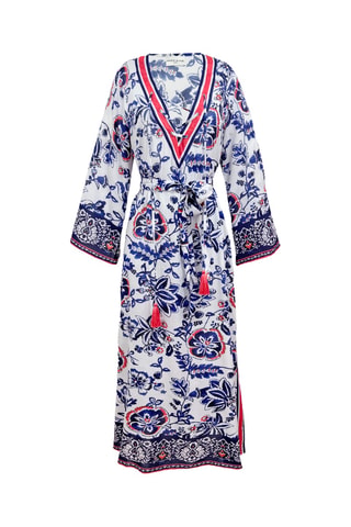 Vestido comprido Colombian Dreams - Azul