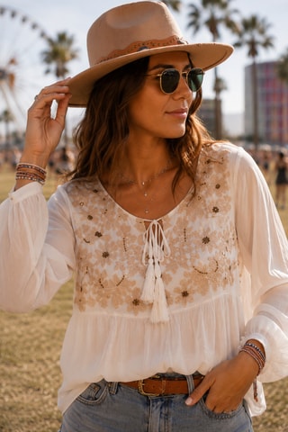 Blusa Sacha - Branco - Branco