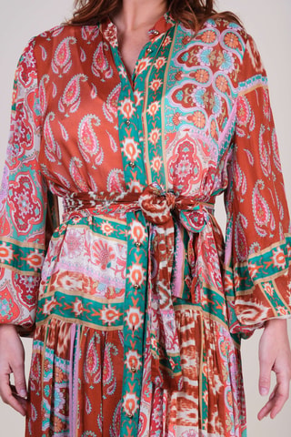 Vestido comprido Colombian Dreams - Multicor