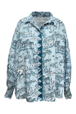 Blusa Parisian Chic - Azul