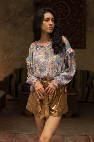 Blusa Colombian Dreams - Azul