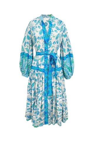 Vestido comprido Colombian Dreams - Azul