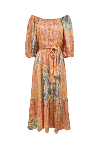 Vestido comprido Colombian Dreams - Bege