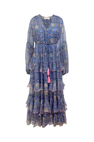 Vestido comprido Colombian Dreams - Azul