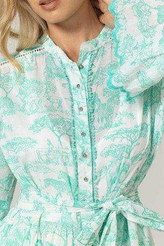 Vestido-camisa - Azul