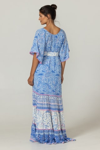 Vestido comprido - Azul