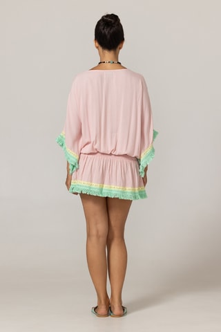 Vestido de praia - Rosa