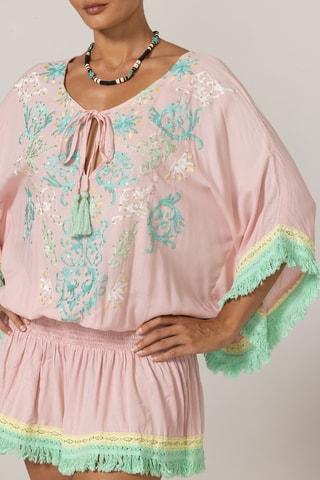 Vestido de praia - Rosa