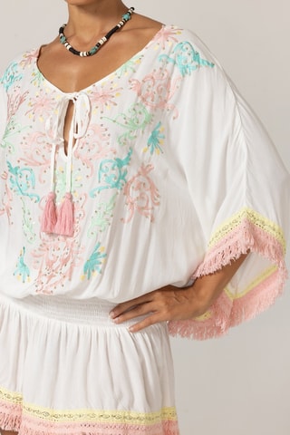 Vestido de praia - Branco