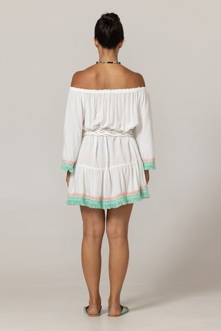 Vestido curto - Branco