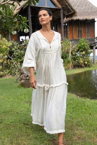Vestido comprido - Branco