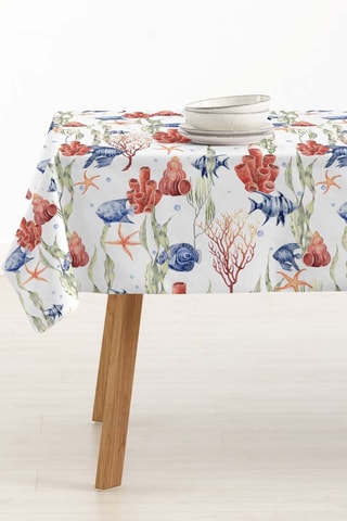 Toalha de mesa anti-nódoas Branco