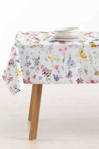 Toalha de mesa anti-nódoas Branco