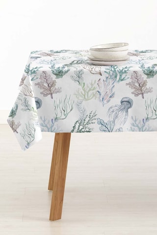 Toalha de mesa anti-nódoas Branco