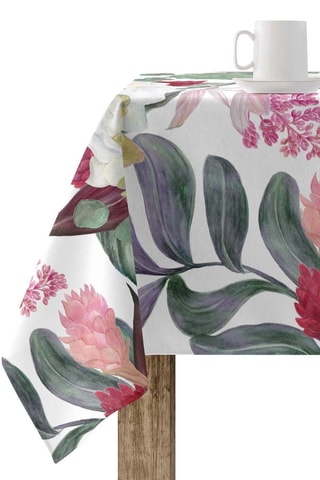 Toalha de mesa anti-nódoas Branco