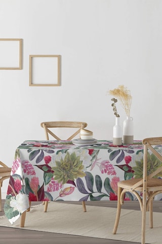 Toalha de mesa anti-nódoas Branco