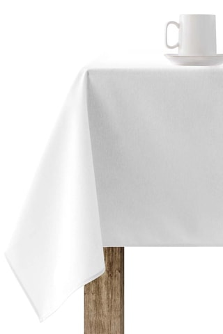 Toalha de mesa anti-nódoas Liso Branco