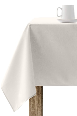 Toalha de mesa anti-nódoas Liso Creme