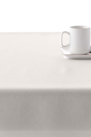 Toalha de mesa anti-nódoas Liso Creme