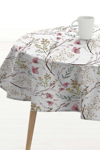 Nappe ronde antitache - Blanc
