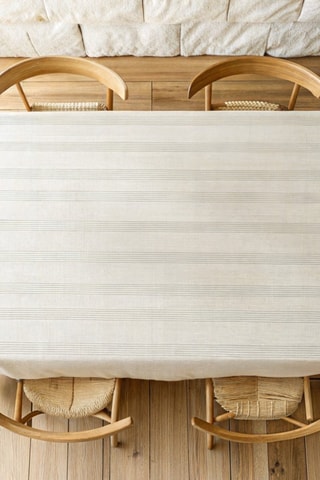 Nappe antitache Abeillé - Ecru