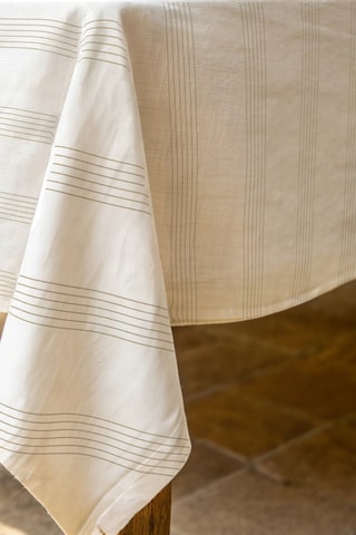 Nappe antitache Abeillé - Ecru