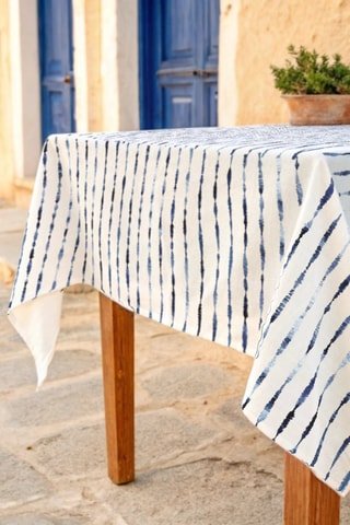 Toalha de mesa antinódoas Emin - Branco