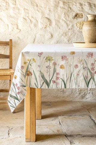 Toalha de mesa antinódoas Teyo - Branco