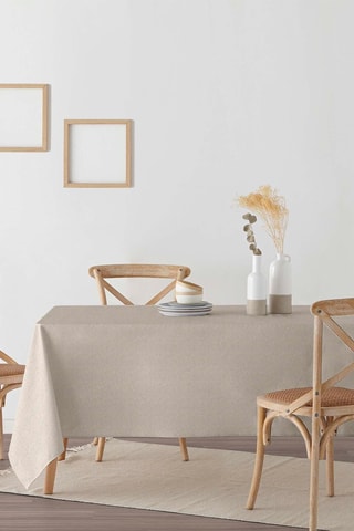 Nappe antitache Liso - Beige chiné