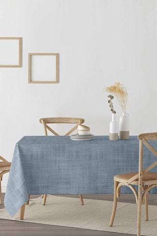 Toalha de mesa anti-nódoas Azul