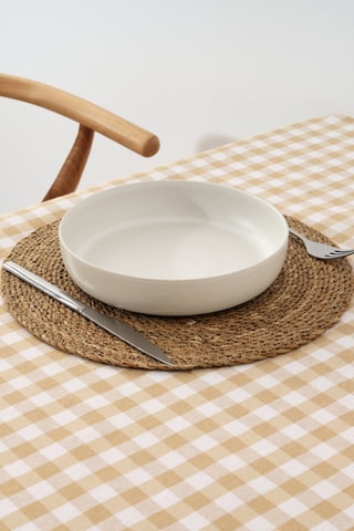 Nappe antitache Vichy - Beige