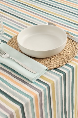 Toalha de mesa antinódoas Naiara - Branco
