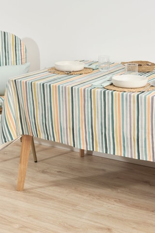 Toalha de mesa antinódoas Naiara - Branco