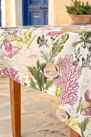 Toalha de mesa antinódoas Iluntce - Branco
