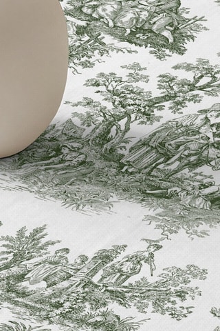 Toalha de mesa retangular antinódoas - Verde