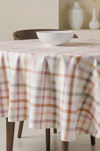 Nappe ronde antitache - Blanc