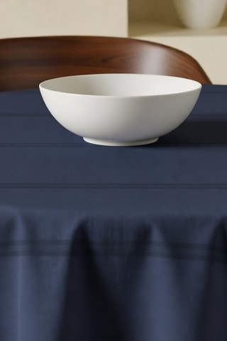 Nappe ronde antitache - Bleu marine