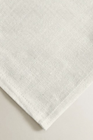 Nappe antitache  en coton biologique - Beige - 35 x 50 cm