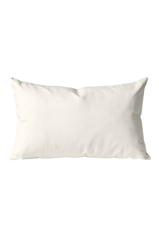 Housse de coussin - Ecru - 30 x 50 cm