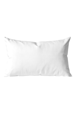 Housse de coussin - Blanc - 30 x 50 cm