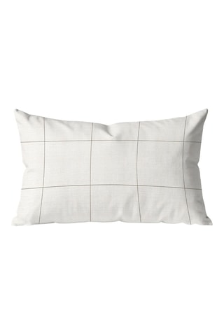 Housse de coussin - Ecru - 30 x 50 cm