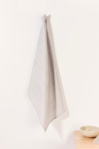 2 strofinacci in cotone bio - Grigio