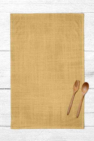 Torchon de cuisine Mostaza - Jaune - 45 x 70 cm