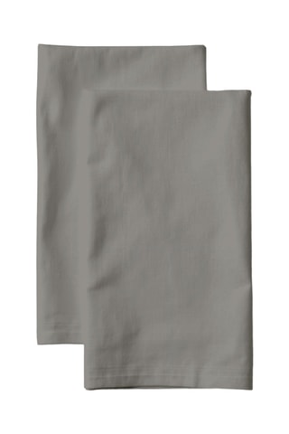 2 torchons de cuisine - Gris foncé
