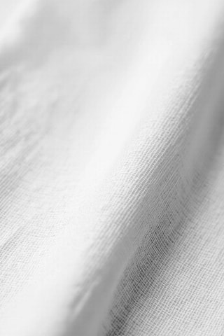 2 serviettes de table en coton biologique - Blanc