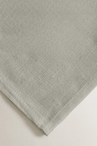 4 serviettes de table - Gris clair